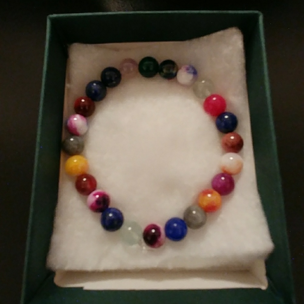 🔥CLEARANCE! Mixed Multi Stone Bracelet - Picture 5 of 8